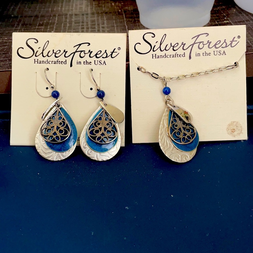 Handcrafted Earrings and Necklace Set